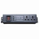 2-Way PDU/Universal Plug Socket, 10A, 19-Inch Network Cabinet, Size 1u