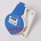 Cee Panel Mounted Socket/Sloping/IP44