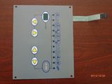 Control Feel Smooth Membrane Switch Keyboard, Flexible Remote Control Panel