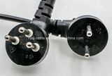 Israel Power Cord with Sii Approval, 3pin Power Cable, Grounding Power Plug