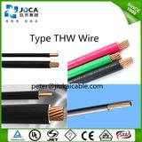 Single Core AWG Electric Tw/Thw Copper Cable