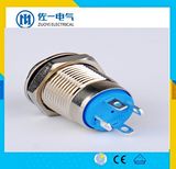 IP67 IP65 Ce RoHS Magnetic Switch Push Button, 8mm Push Button Switch