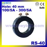 Protection Current Transformer RS-40 Toroidal Current Transformer with Inner Hole 40mm 100/5A to 300/5A CT Manufacturer