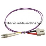 LC/Sc Duplex Om4 Fiber Optic Patch Cord