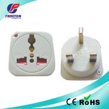 Multi Socket to 3 Pin UK Travel Power Adaptor Plug
