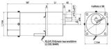 120W 3pH220V Micro AC Gear Mini Motor with Low Price