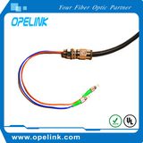 Optical Waterproof Patch Cord Low Insertion Loss Optical Fiber Cable