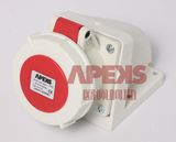 IP 67 Industrial Socket-Wall Mounted
