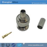 RF Connector BNC Straight Male Plug Crimp for Rg59 Cable (BNC-J-C-4)