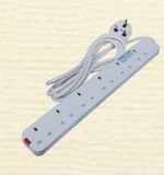 13A Plug 6 Way Universal Multi Adaptor Without Switch