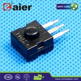 3position Flashlight Push Button Switch, on on off Switch (PBS-05)