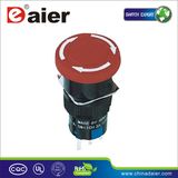 1no 1nc 16mm Emergency Stop Push Button Switch (A16-11SR/A16-22SR)