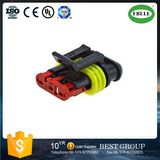 3pin Electrical Waterproof Female Terminal Plastic Cable Wire Auto Connector