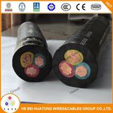 Hot Sale American Market 600V Soow 3*16AWG 90 Degree Rubber Power Cable