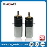 High Efficiency 9.0 Volt 20mm Small DC Gear Head Motor