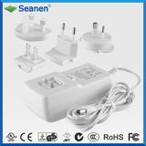 on-off Type Portable 36W AC 18V 2A Multiple DC Switching Power Adapter