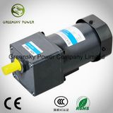 Counter Clock Wise AC 90W 90mm Reversible Gear Motor