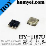 4pin SMD Tact Switch with 4*4*1.5mm High Quality Round Button