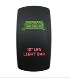 Laser Etched Rear Light Rocker Switch