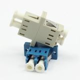 LC with Flange Duplex Sc Type Fiber Optical Adapter