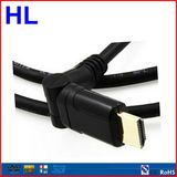 High Speed Round 180 Degree Rotatable HDMI Cable Manufacturer