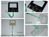 Silver Contact Points No Touch Feeling Flat Membrane Switch (MIC-0178)