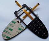 Custom High Quality Lgf Backlighting Rubber Keypad Membrane Switch