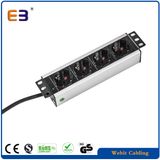 10inch 4-Way 1.5u Horizontal Italy PDU with LED Indicator