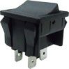 Double Pole Mini-Rocker Switches up to 16 (4) a 125/250VAC