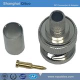 RF Connector BNC Straight Male Plug Crimp for Rg-59u (BNC-J-C-4, -3, -1.5, -7) (4 kinds)
