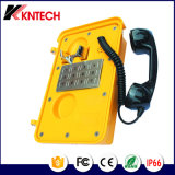 Vandal-Proof Public Telephone IP66 Public Emergency Industrial Telephone for Tunnel