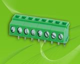PCB Screw Terminal Block with Right Angle Pin Header