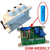 GSM-Weekly GSM Remote Controller GSM Alarmand Battery on Board