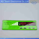 Tactile Embossing Graphic Overlay with LED Window