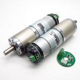 Pg45775 12V 45mm DC Geared Motor with Encoder and Brake