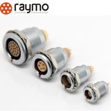 Circular Push Pull Self-Locking Electrical Wire Female Connector Socket of Lemos ECG 2b