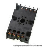 Tp28X-E General Purpoe Mini 250VAC 10A PCB Automatic Plastic Solid State Relay Socket with Ce