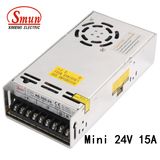 350W 24VDC 15A Mini Power Supply SMPS for LED Light
