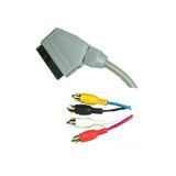 Scart to 4RCA Audio Cable/Scart Cable