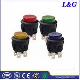 Electrical Dpst Illuminated Push Button Switch