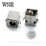 Wnre Female DC-533 in Connectors SMT Power Socket DC Jack