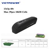 48V 10.5ah 13s3p 500wh Rechargeable Downtube Lithium Battery Battery Pack