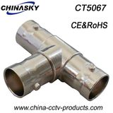 T Type BNC Female to 2 BNC Female Connector (CT5067)