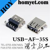 USB Connector with a Type Female for Electric Accessories (USB-AF-35S)