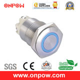 Onpow 16mm Illuminated Push Button Switch (GQ16F-10E/L/R/12V/S, CE, CCC, RoHS)