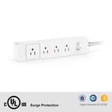 Us Relocatable Power Tap Wall Mount Surge Protector Smart for Home Appliances