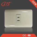 South American 2 Pins Electric Wall Socket Switch Electrical Socket