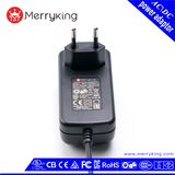 Green Mode CB Ce Listed 15V 2A AC DC Power Supply Adapter