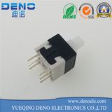 Double Row Self Locking Switch 6 Pin Key Pressure Switch