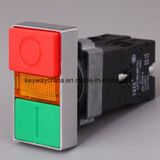 Keyway Brand Square-Illuminated Head Pushbutton Switch